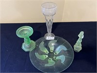 Four Excellent Glass Pieces