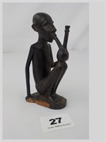 Hand Carved African Wood Figure Tanzania