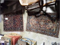 2 SMALL ORIENTAL RUGS