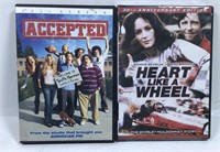 New Open Box Accepted & Heart Like A Wheel DVD’s