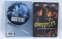 New Open Box Basic Instinct & Gargoyles DVD’s