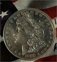 1889-O Morgan Silver Dollar AU58 Collectible COIN