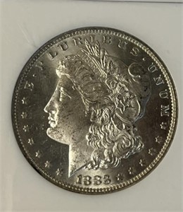1883-O Morgan Silver Dollar MS64 NGC