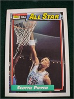 1992 Topps All Star Scottie Pippen Basketball Card
