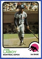 1973 Topps Baseball High #642 Jose Laboy EX-NM