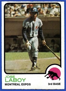 1973 Topps Baseball High #642 Jose Laboy EX-NM