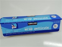 G) Kirkland Signature Plastic Food Wrap, 12 in x