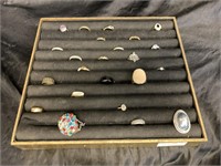 23 PIECE JEWELRY LOT / RINGS