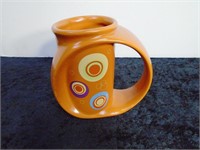Chip Chipman Miam-Miam Solar Orange Mug 5"H