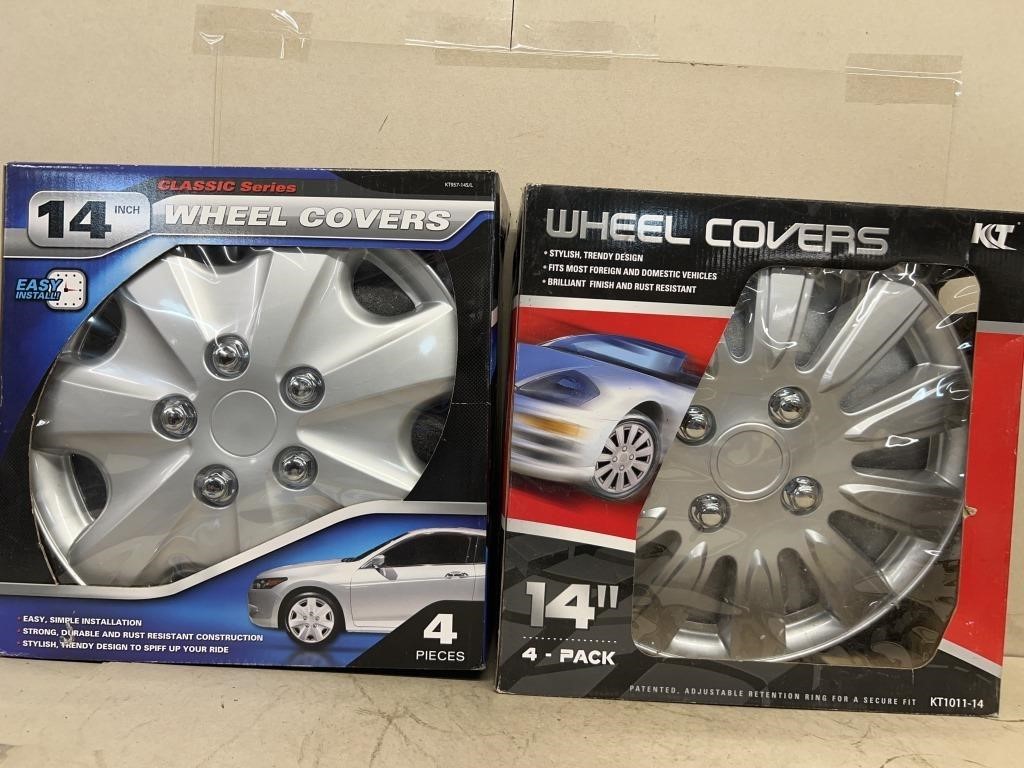 (6) 14 inch wheel covers brand new inbox