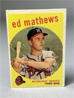 1959 TOPPS ED MATHEWS #450