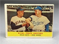 1958 TOPPS RIVAL FENCE BUSTER #436