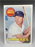 1969 TOPPS MICKEY MANTLE #500