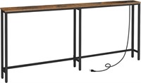 5.9 Skinny Console Table with Charging Station