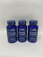 3 Pack of N-Acetyl-L-Cysteine, Powerful