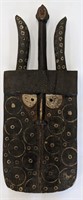 Large African Tribal Mask Wood Wall Hanging,