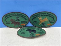 Ontario Hunter Crests for 2002 - Deer Moose, Bear