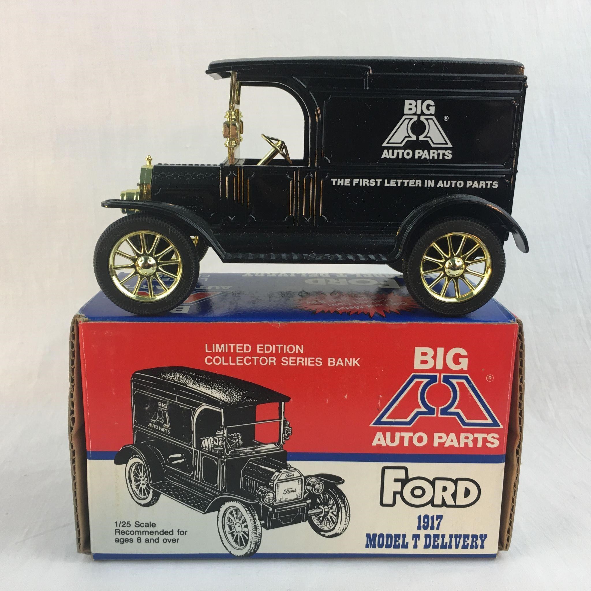 1917 Model T Delivery Die Cast Coin Bank