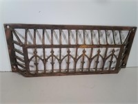 1950's Heating Wall Grate 15.5x6"