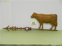 Vintage Cow Weather Vane