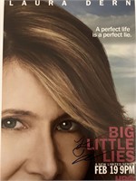 Big Little Lies Laura Dern signed photo