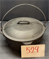 Vintage Cast Iron Dutch Oven