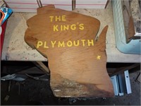 Wisconsin State Wood Décor Sign