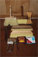 Masonry Brushes,  Staple Gun,  Vintage Adjustable