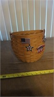 LONGABERGER 4TH OF JULY BASKET