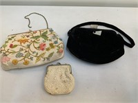 Evening Bags and Change Purse