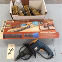 Port Hose Kit, Sanding Pads, Elect. Drill