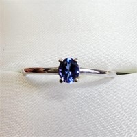 S. Silver Tanzanite(0.2ct)  Ring