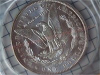 1885-0 Morgan Silver $1 MS-64