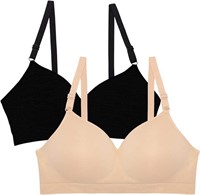 Womens Seamless Wire Free Push-up Bra