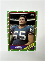 Rookie Card 1986 Topps Bart Oates