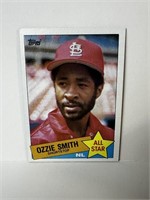 1985 Topps Hof Ozzie Smith Card