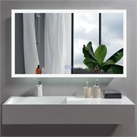 D-HYH Bathroom Mirrors for Vanity,Led Bathroom