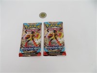 2 pack de cartes Pokémon