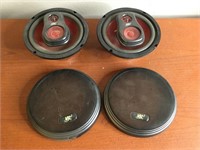 Vr3 RS630 6" Automotive Stereo Speakers Untested