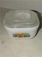 Vintage Fire-King milk glass soup bowls w/ lug