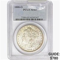 1888-O Morgan Silver Dollar PCGS MS65