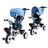 Baby Trike  6 in 1 Kids Tricycle with Adjustable