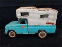 Vintage Tonka toy camper truck, 2 pcs