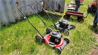 (2) Push Lawn Mowers