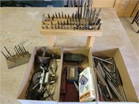 Assorted machinist's tooling