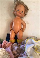Vintage Mattel Doll with Doll Clothes, Did not