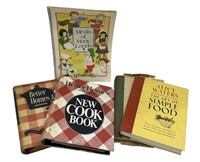 Assorted Vintage Cookbooks
