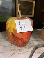 Hand Painted Signed Gourd