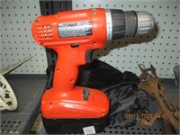 Black & Decker 18V Drill & Battery-no Charger