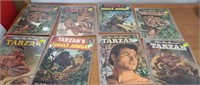Lot of 8 Tarzan Comics